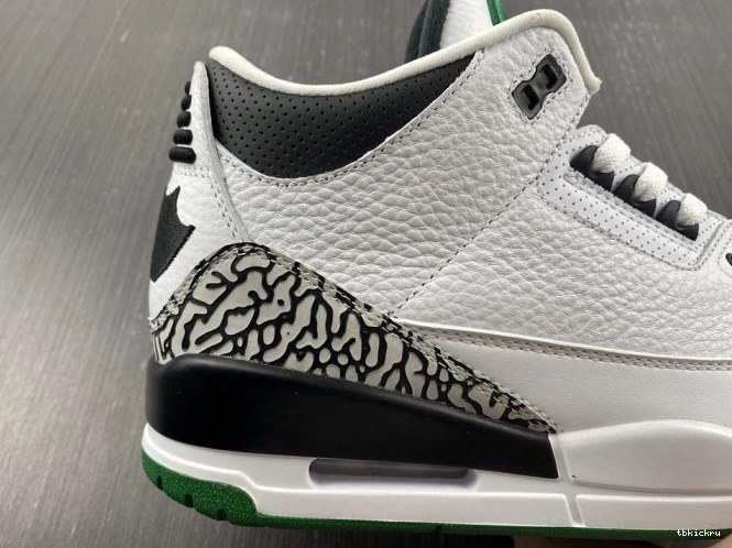 Cheap TBK Retro 3 White Crew Ducks Oregon Pit Jordan 594282233 0823
